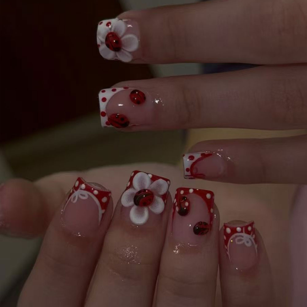 Nail Art Flower - 24 قطعة لكل مجموعة. ملصقات فن