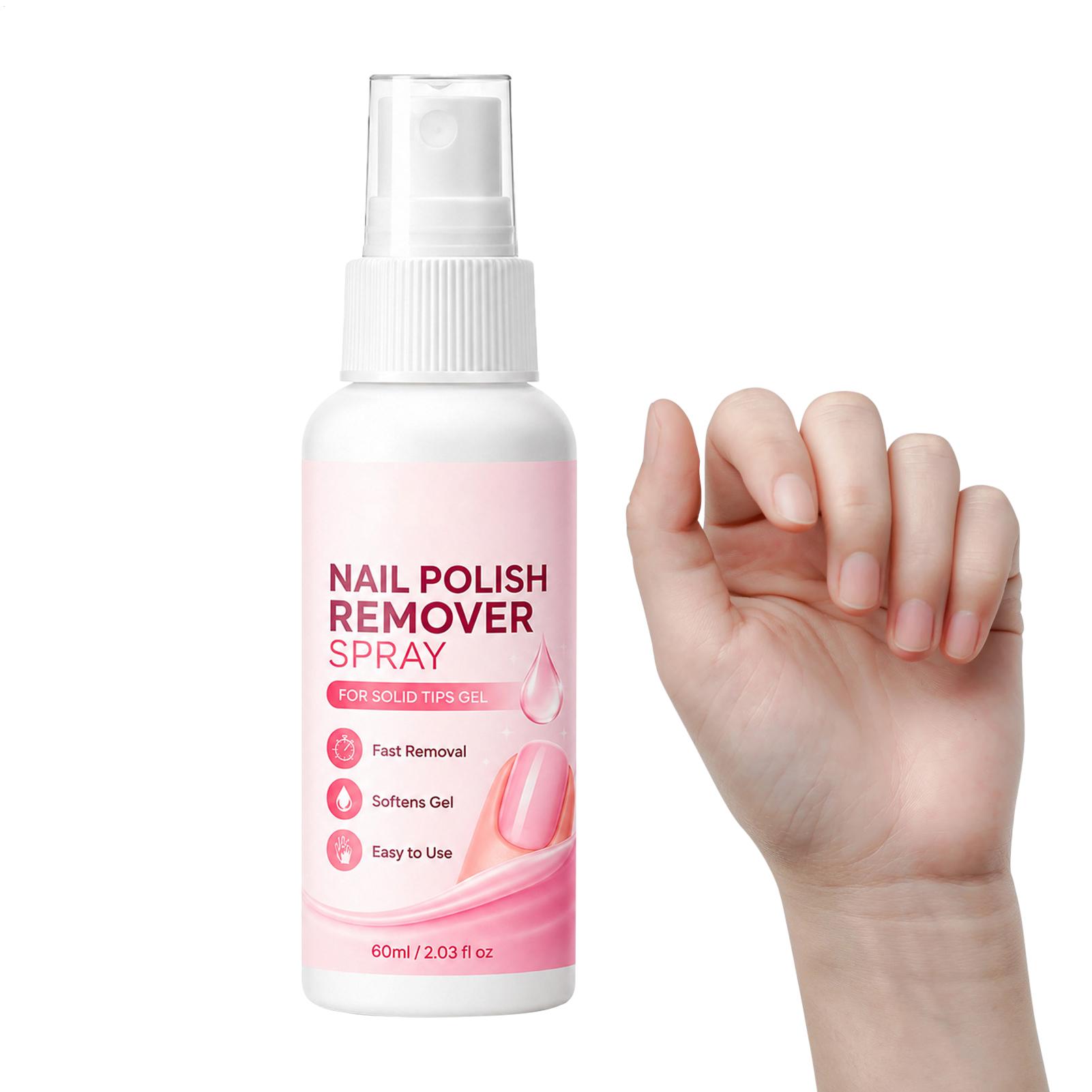 Nail Art Gel Polish - بخاخ مزيل الأظافر 60 مل للأظافر