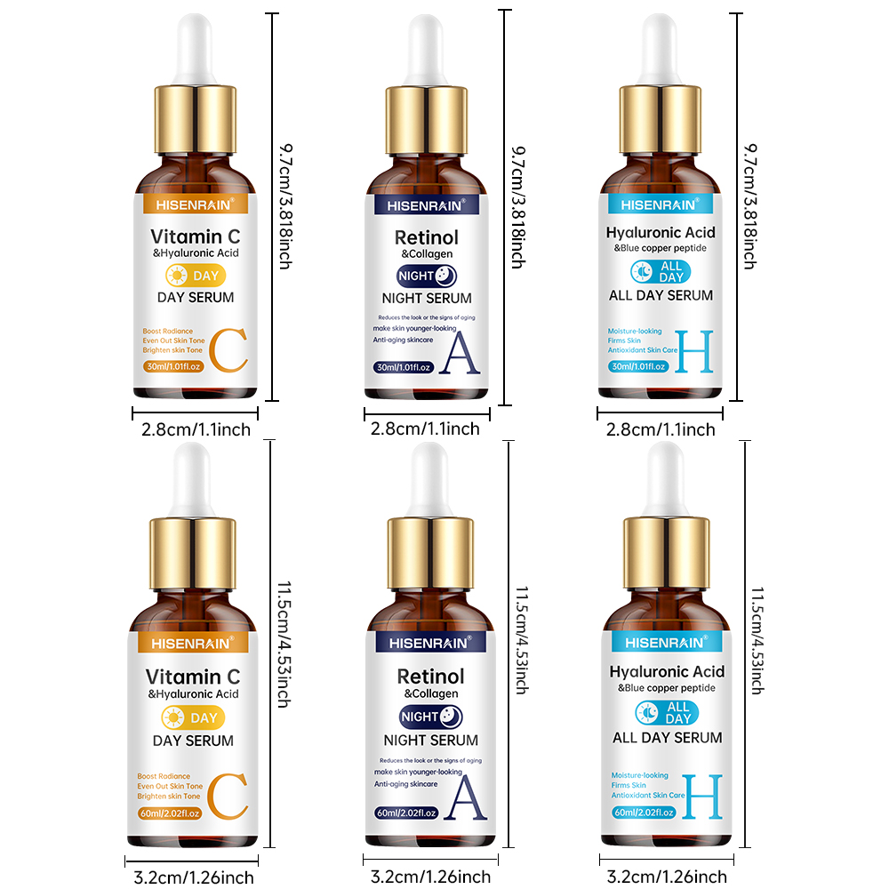 HISENRAIN فيتامين C + الريتينو - مراجعة The Ordinary Serum Hyaluronic Acid وسعره