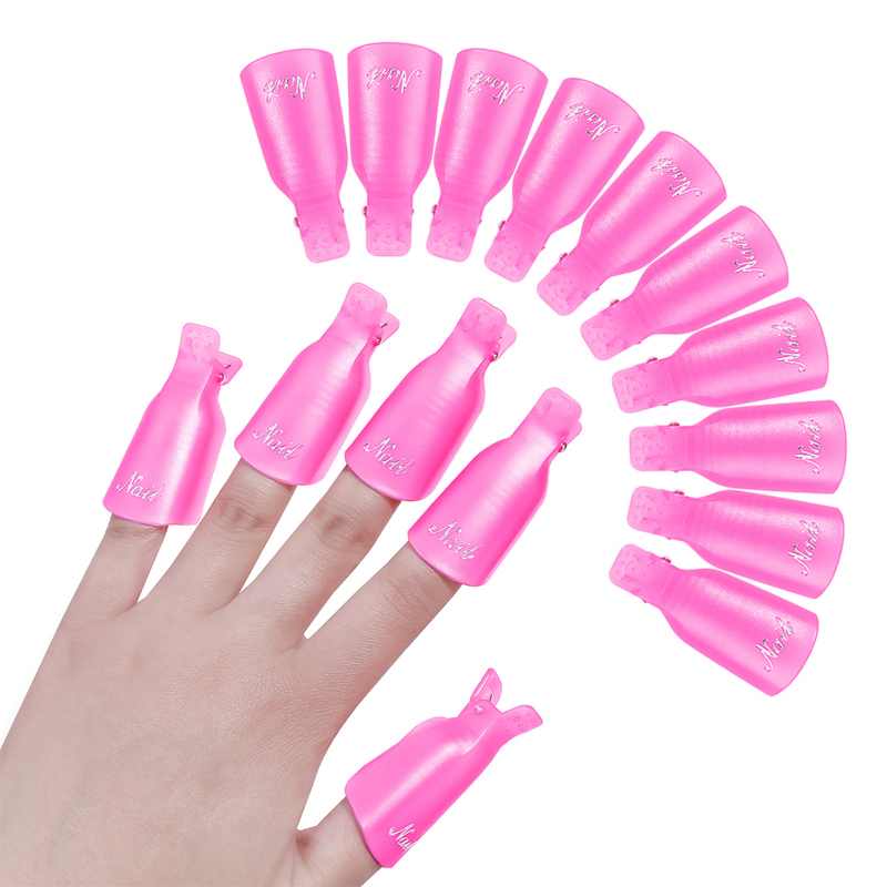 10 قطع/كيس أدوات تغليف الأظافر - مراجعة Nail Art Gel Polish وسعره
