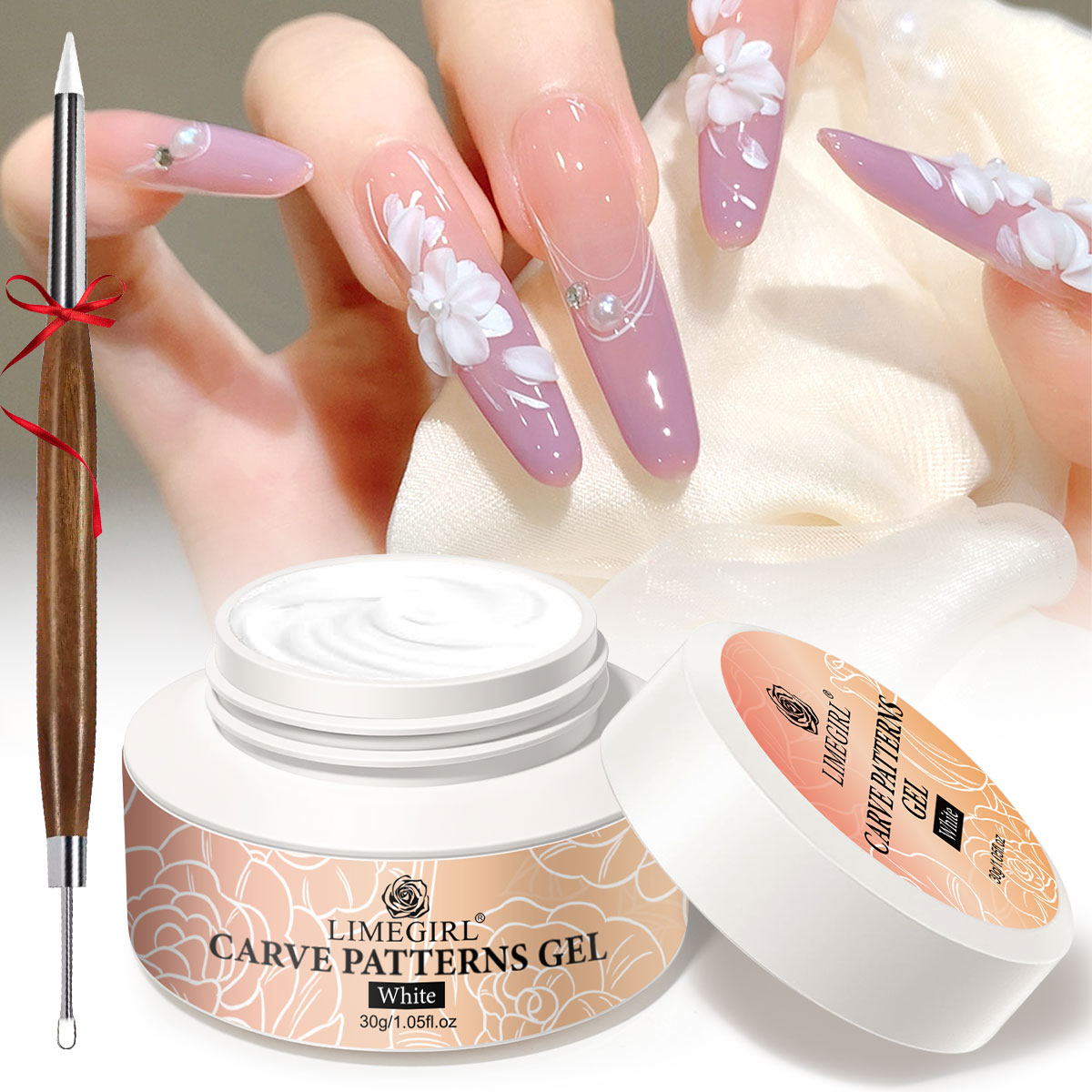 جل لايمجيرل 30 جرام غير لاصق ب - مراجعة Nail Art Gothic وسعره