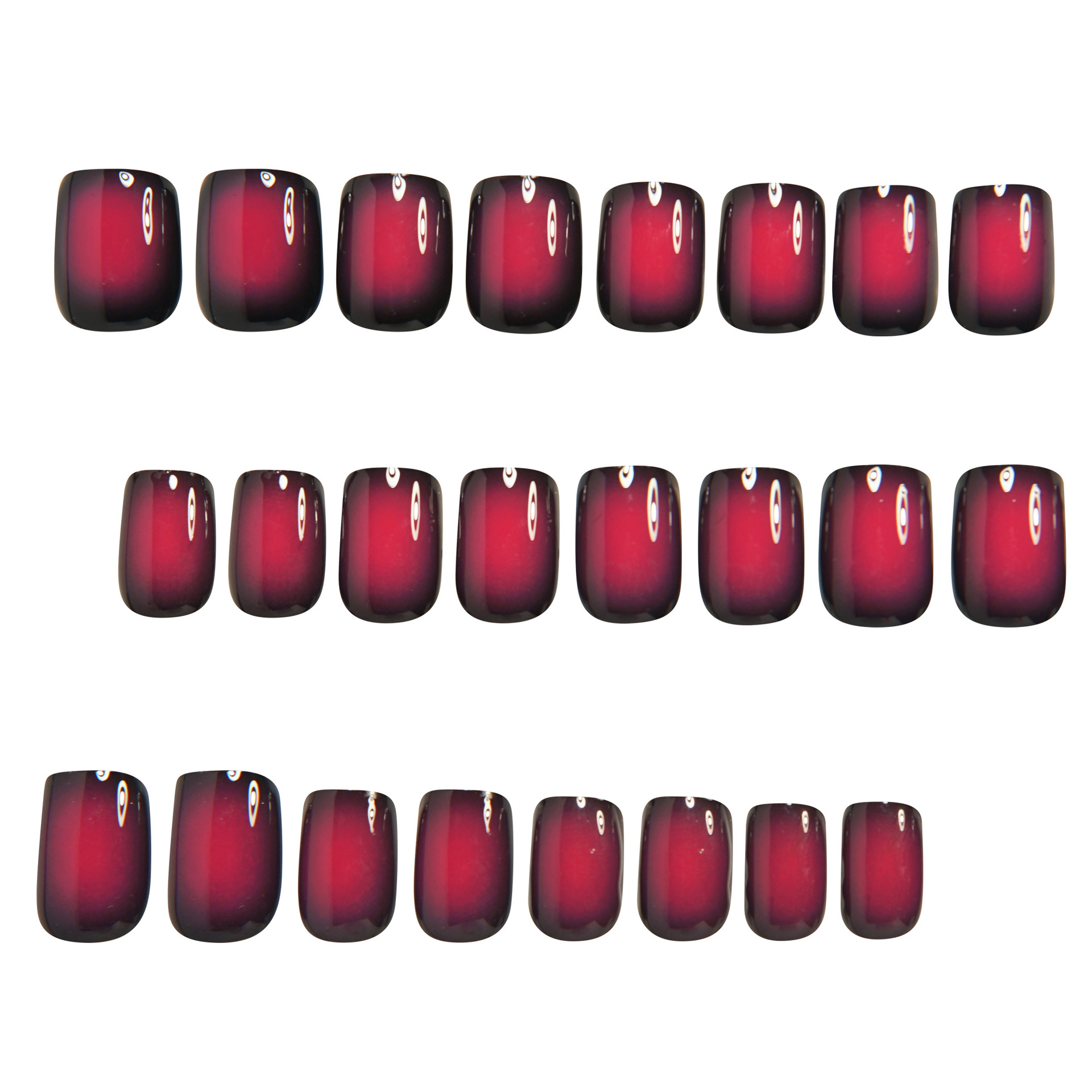 أظافر صناعية قصيرة مربعة الشكل - مراجعة Nail Art Flower وسعره