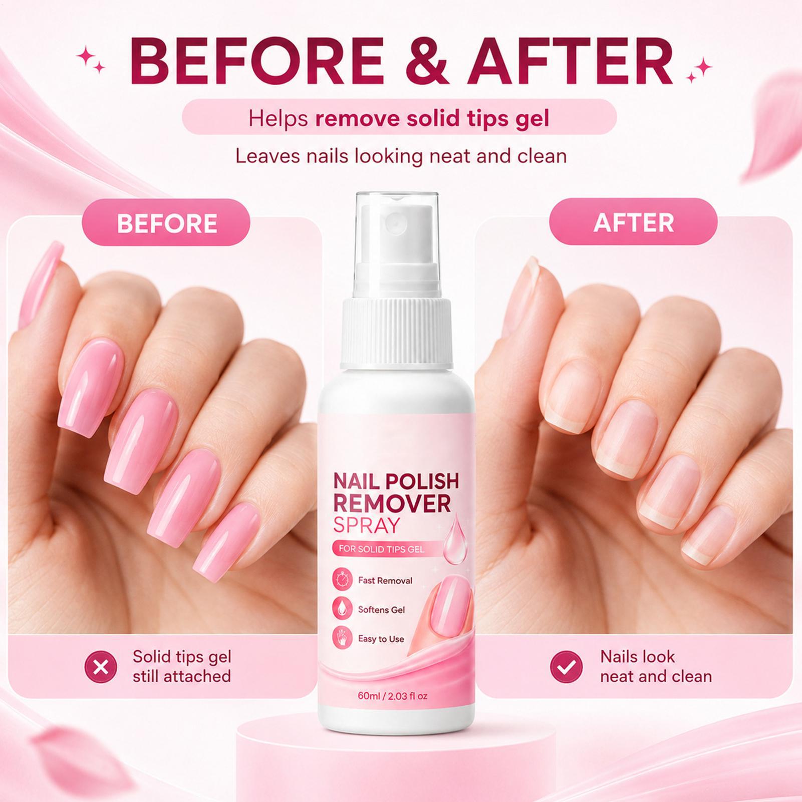 بخاخ مزيل الأظافر 60 مل للأظاف - مراجعة Nail Art Gel Polish وسعره