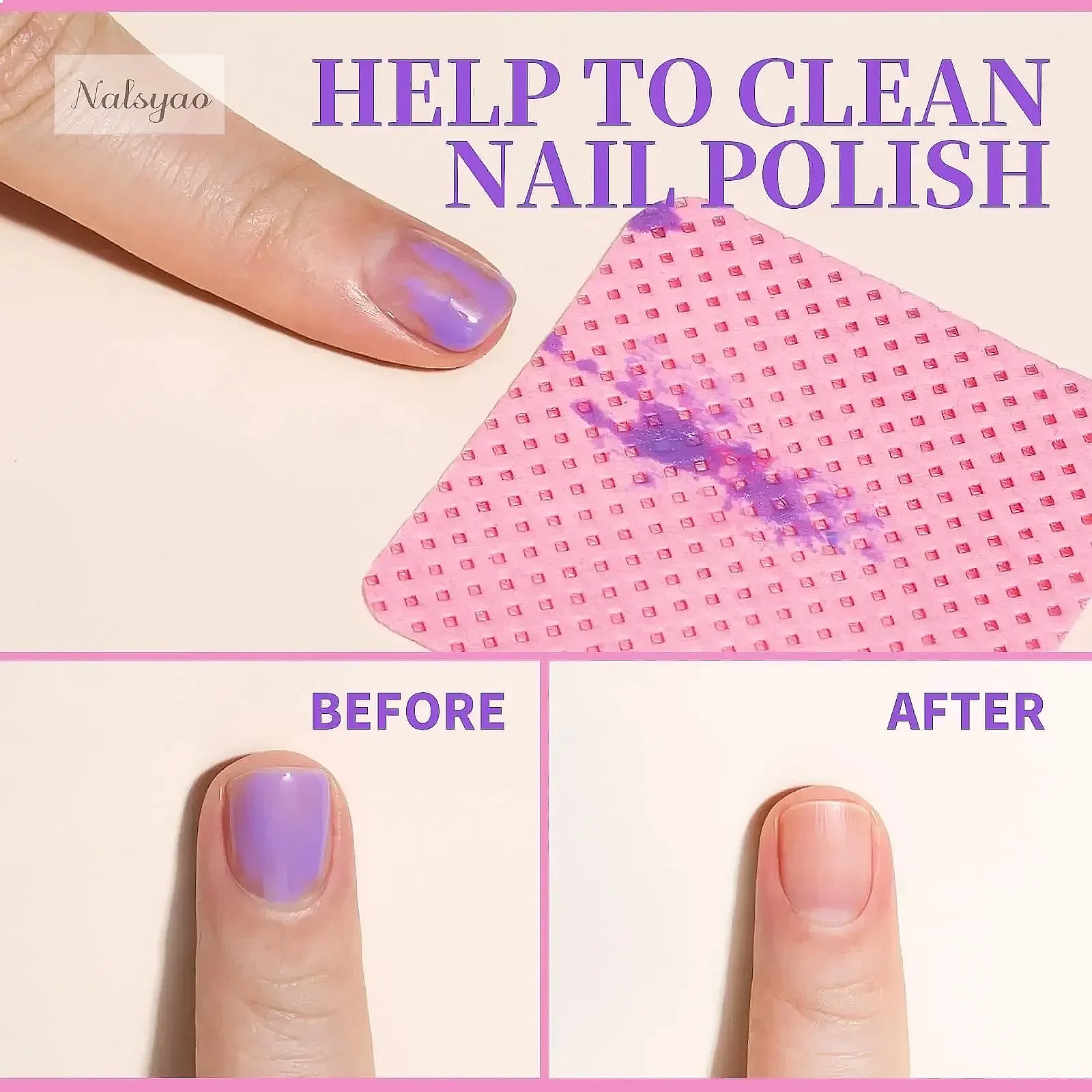 200 قطعة مناديل تنظيف الأظافر  - مراجعة Nail Art Gel وسعره