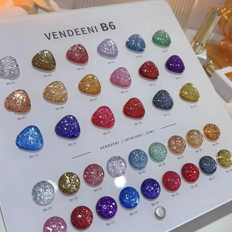مجموعة طلاء أظافر VENDEENI بـ  - مراجعة Nail Art Gel وسعره
